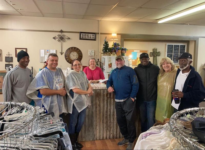 Brethren from Yantis, Wylie , Garland and other areas of the Metroplex joining in to make a difference Brethren from Yantis, Wylie , Garland and other areas of the Metroplex joining in to make a difference