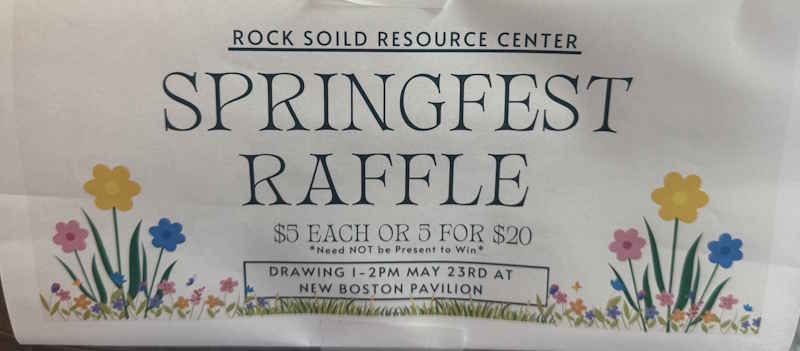 Springfest Raffle Announcement