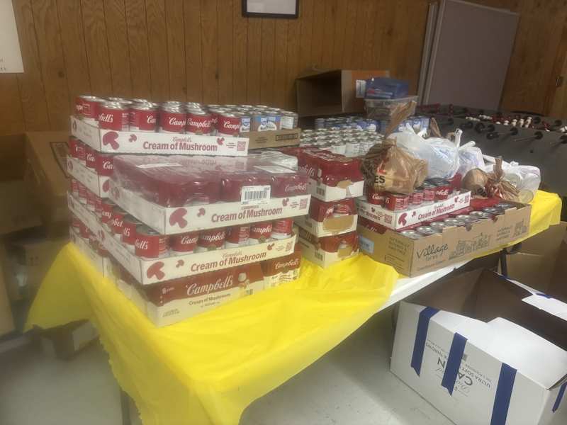 Tapp Methodist Soup Donation