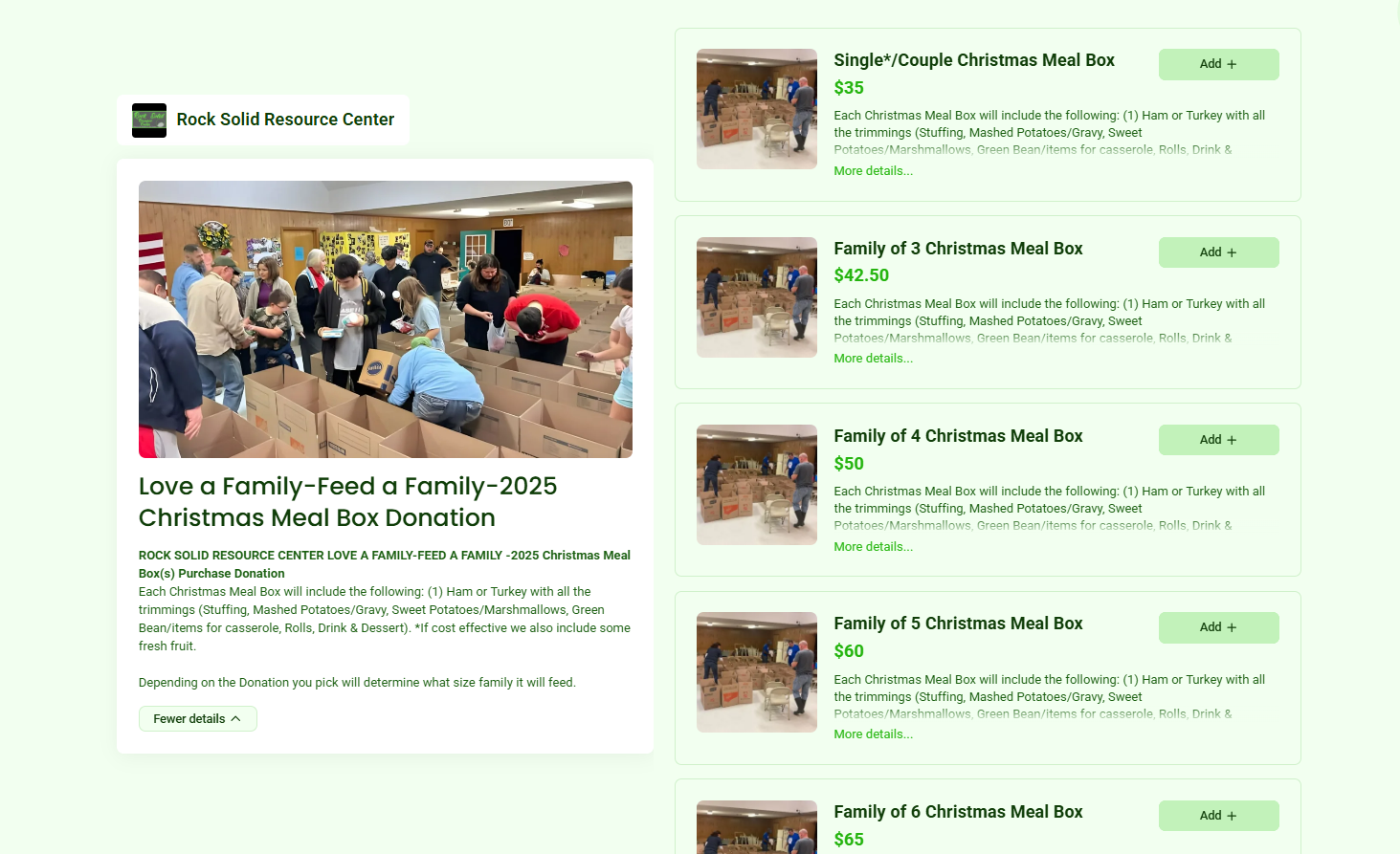 Zeffy Meal Donation 2025 picture