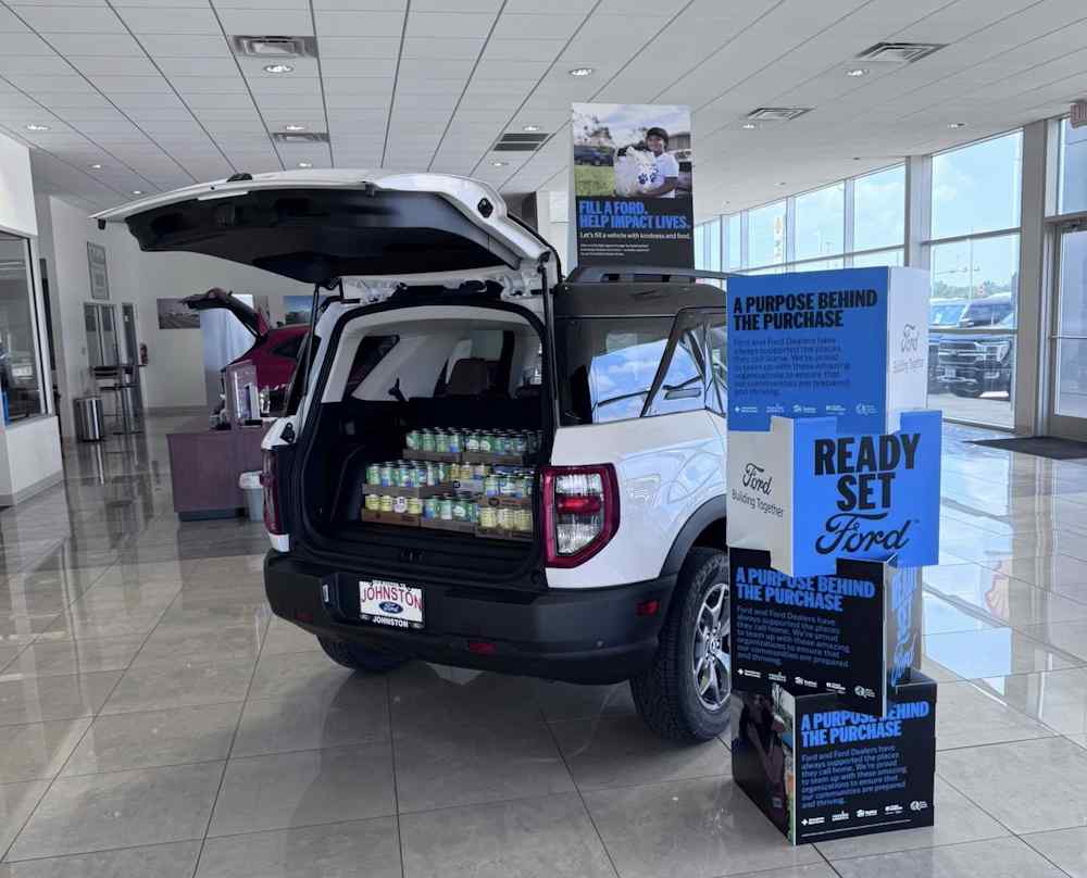 Johnston Ford Food Drive with Rock Solid Resource Center Johnston Ford Food Drive with Rock Solid Resource Center